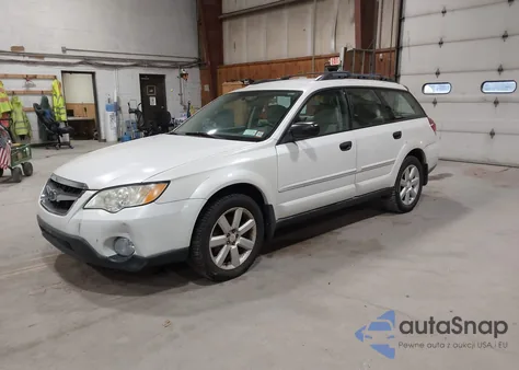 2008 Subaru Outback 2.5I z USA, uszkodzony, nr VIN 4S4BP61C687312189